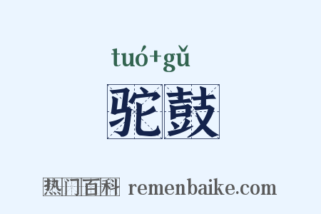 驼鼓是什么意思的图片
